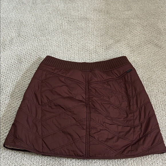 Prana Diva Wrap Puffer Snap Skirt - Picture 3 of 9